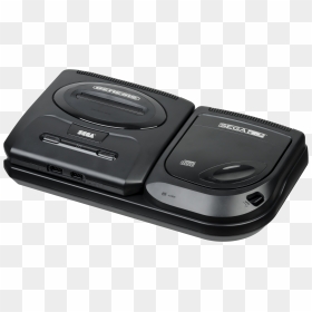 Sega Cd Model2 Set - Sega Cd Model 2, HD Png Download - sega saturn png