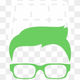 Nerd, HD Png Download - nerdy glasses png
