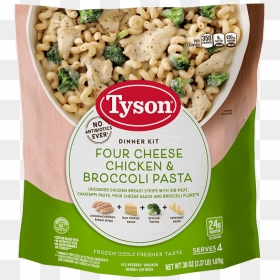Tyson Dinner Kit Four Cheese Chicken & Broccoli, HD Png Download - mac n cheese png