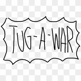 Line Art, HD Png Download - tug of war png