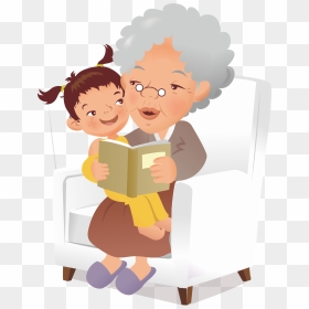 Transparent Grandparents Png - Grandparents With Grandchildren Clipart, Png Download - grandparents png