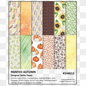 Painted Autumn, Stampin - Rubber Stamping, HD Png Download - green christmas ribbon png