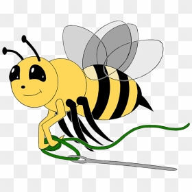 Clipart Quilting Bee, HD Png Download - honeybee png