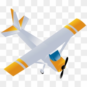 Drawing Airplane Blue Transparent Png Clipart Free - Cartoon, Png Download - airplane transparent png