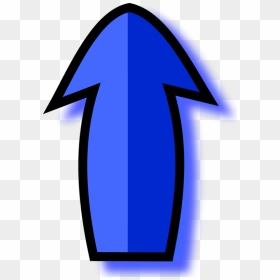 Arrow Pointing Up - Blue Arrow Pointing Up, HD Png Download - arrow pointing up png