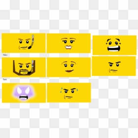 Lego Faces , Png Download - Lego Faces Clipart, Transparent Png - lego face png
