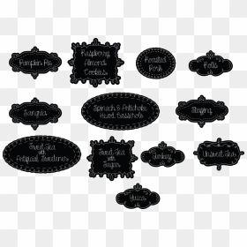 Thumb Image - Black And White Food Tags, HD Png Download - white tag png