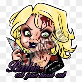 Collection Of Free Chucky Drawing Tiffany Download - Bride Of Chucky Drawings, HD Png Download - chucky doll png