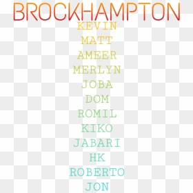 Brockhampton , Png Download - Edward Elric Vs Edward Cullen, Transparent Png - brockhampton png