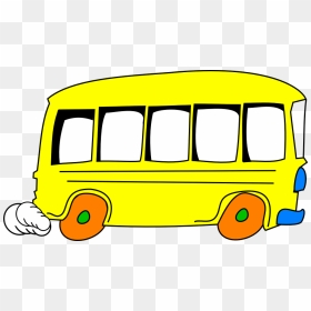 Thumb Image - Outline Of A Bus, HD Png Download - autobus png