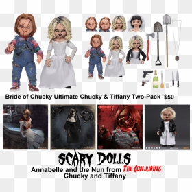 Dolls I Hate Creepy, Scary Dolls Brother Dearest Used - Невеста Чаки, HD Png Download - chucky doll png