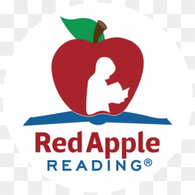 Red Apple Reading, HD Png Download - kids reading png