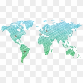 World Map , Png Download - World Map, Transparent Png - mapamundi png