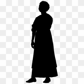 Double Bass, HD Png Download - woman in dress silhouette png