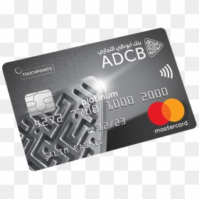 Adcb Platinum Credit Card, HD Png Download - platinum png