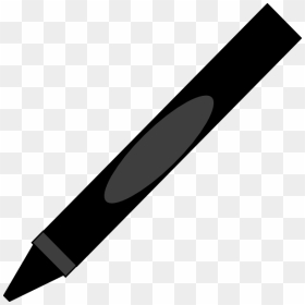 Black Crayon Clip Art - Pointing Arrow Transparent Background, HD Png Download - arrow pointing up png