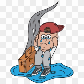 The Client Wanted A Pop Punk Kid Crying In His Own - Kids Punk Cartoon, HD Png Download - kid crying png