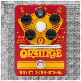 Orange Two-stroke Boost Equalizer Pedal - Orange Two Stroke, HD Png Download - music equalizer png