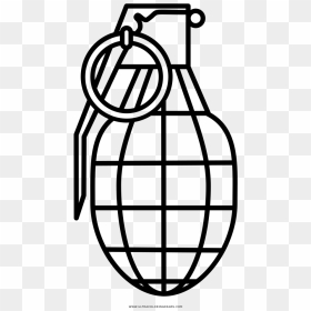 Hand Grenade Coloring Page - Logo World Wide Web, HD Png Download - hand grenade png