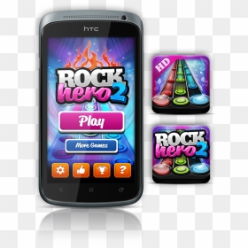 Smartphone, HD Png Download - guitar hero png