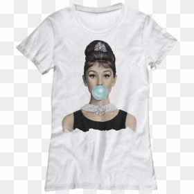 T-shirt, HD Png Download - audrey hepburn png