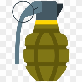 Grenade Logo Transparent & Png Clipart Free Download - Grenade Clip Art Png, Png Download - hand grenade png