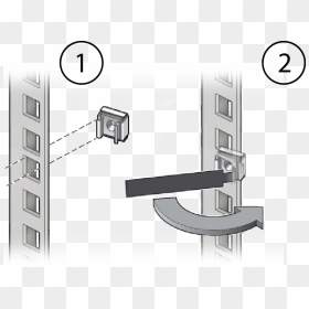 Rackmount Cage Nuts Washer Diagram, HD Png Download - nut button png