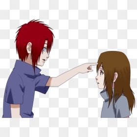 Anime Boy Girl Brother Sister Naruto Rpc Rpc Oc Oc - Anime Base Boy And Girl, HD Png Download - brother sister png
