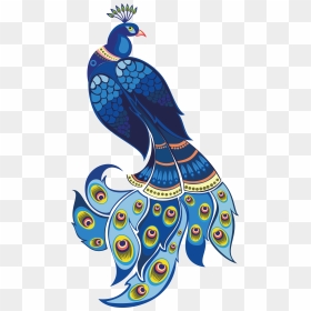 Vector Peacock Png Hd, Transparent Png - peacock wing png