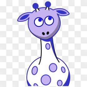 Purple Giraffe Png Icons - Giraffe, Transparent Png - giraffe png images