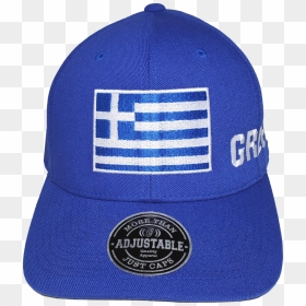 Baseball Cap, HD Png Download - greek flag png