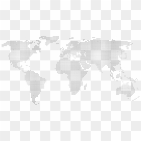 World Map Vector Dotted Png, Transparent Png - mapamundi png