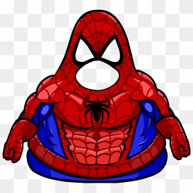 Spoderman Transparent Spider Man - Club Penguin Spider Man, HD Png Download - spooderman png