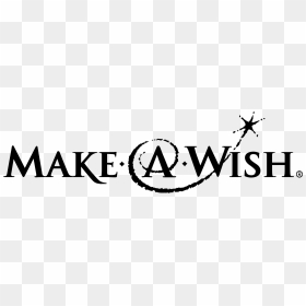 Make A Wish Logo Png Transparent - Make A Wish Foundation Logo Black, Png Download - make a wish png