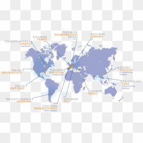 World Map, HD Png Download - mapamundi png