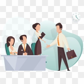 Illustration, HD Png Download - job interview png