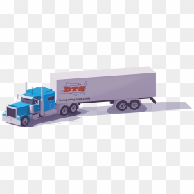 Low Poly Погрузчик , Png Download - Truck, Transparent Png - trucking png