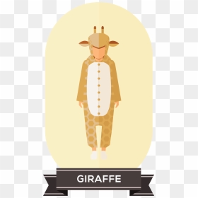 Giraffe - Illustration, HD Png Download - giraffe png images