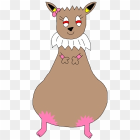 Wendy The Heavy Bottom Eevee - Cartoon, HD Png Download - wendy png