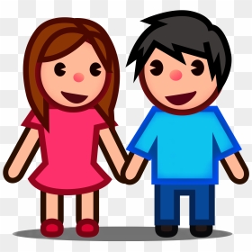 Boy Girl Png, Picture - Boy And Girl Emoji Png, Transparent Png - boy emoji png