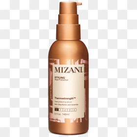 Transparent Hair Textures Png - Mizani Thermastrength Heat Protecting Serum, Png Download - hair textures png