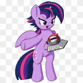 Twilight Sparkle Pony Rainbow Dash Yugi Mutou Pink - Princess Twilight Sparkle Hair, HD Png Download - duel disk png