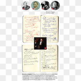 Lin Manuel Miranda Journal, HD Png Download - lin manuel miranda png
