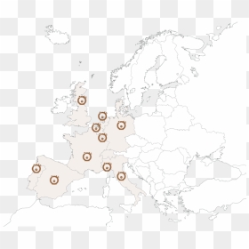 Europe Map 2020 Blank, HD Png Download - mapamundi png