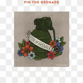 Pin The Grenade Blink 182, HD Png Download - hand grenade png