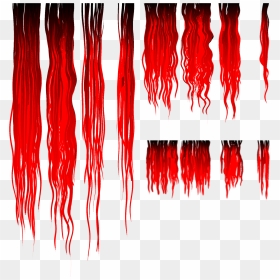 Hairgenerator Root And Alpha - Red Hair, HD Png Download - hair textures png