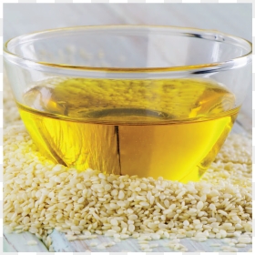 Sesame Oil In Bowl, HD Png Download - sesame png