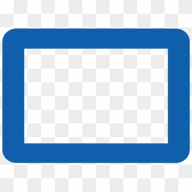 Blue Solid Self-stick Adhesive Sign Holder, HD Png Download - multi photo frames png