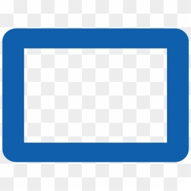 Blue Solid Self-stick Adhesive Sign Holder, HD Png Download - multi photo frames png