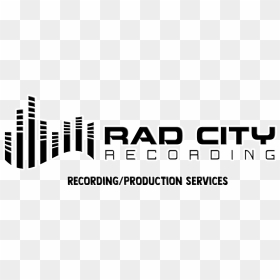Rad City Transparent Text - Graphics, HD Png Download - recording studio png